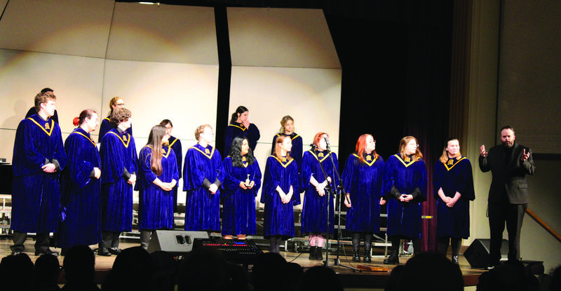 Honoring senior class