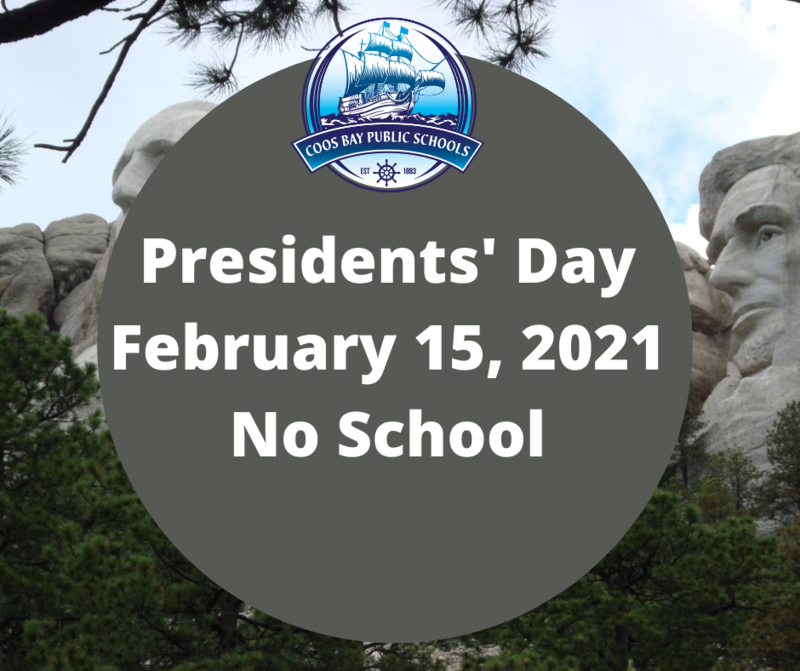 Presidents' Day - February 15, 2021 - No School