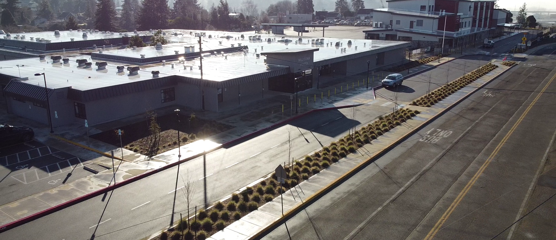 Millicoma School Looking South East