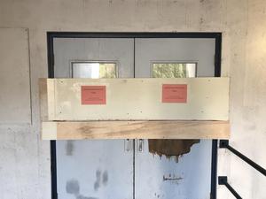 Harding Learning Center Barrier