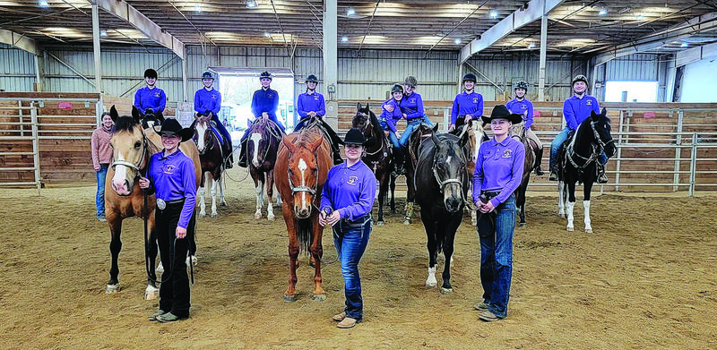 Marshfield Equestrian team
