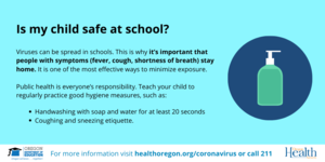 It is important that people with symptoms (fever, cough, shortness of breath) stay home image