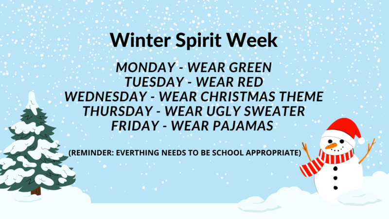 Winter Spirit Week