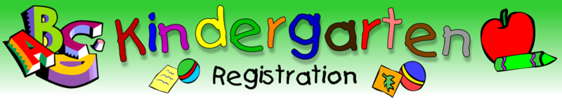 Kindergarten Registration Logo
