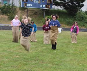 Sack race