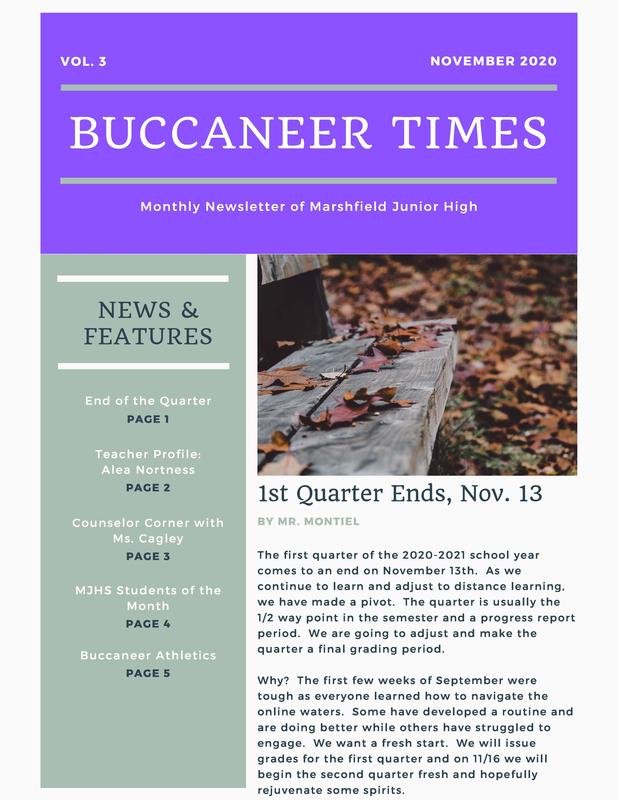 Buccaneer Newsletter!