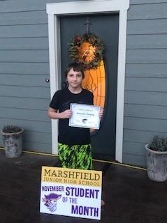 LET'S CONGRATULATE OUR NOVEMBER STUDENTS OF THE MONTH!