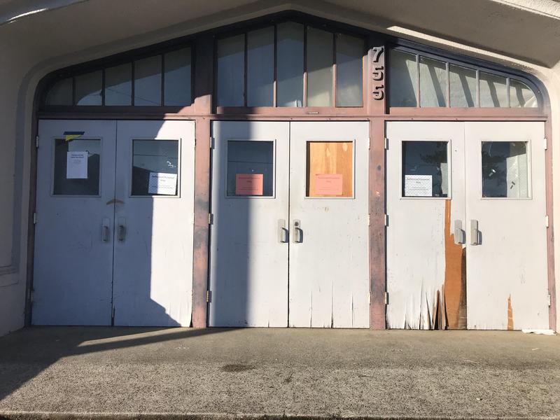 Barriers of Harding Building