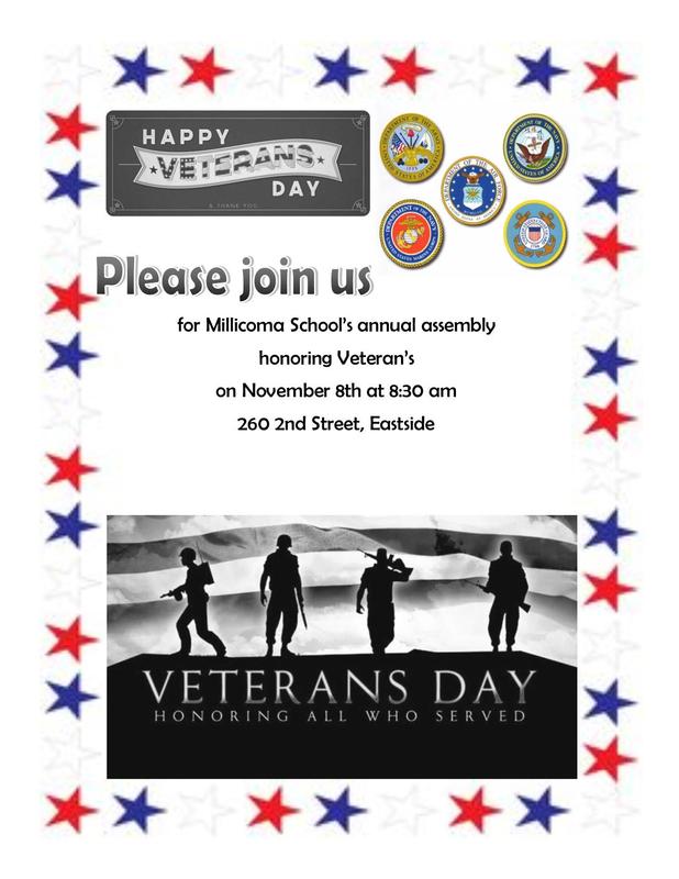 Millicoma Vetern's Day Assembly