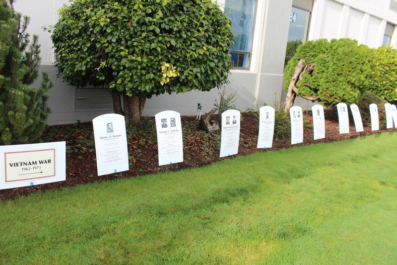 Display honoring Marshfield Vietnam vets