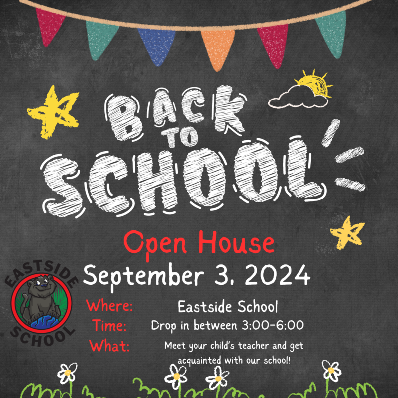 Back to School Open House Flyer