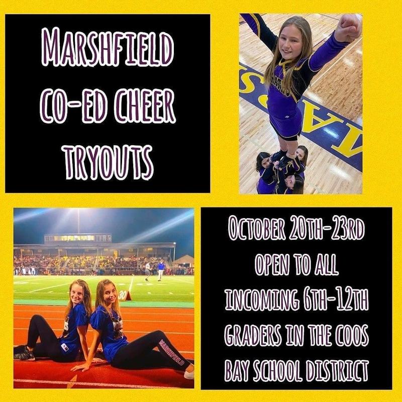 Marshfield Co-Ed Cheer Tryouts