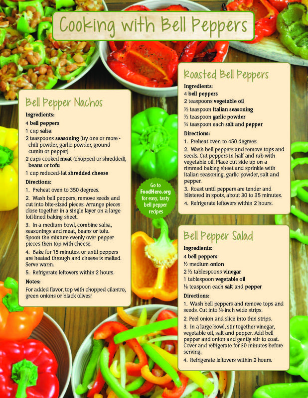 Bell Pepper Handout