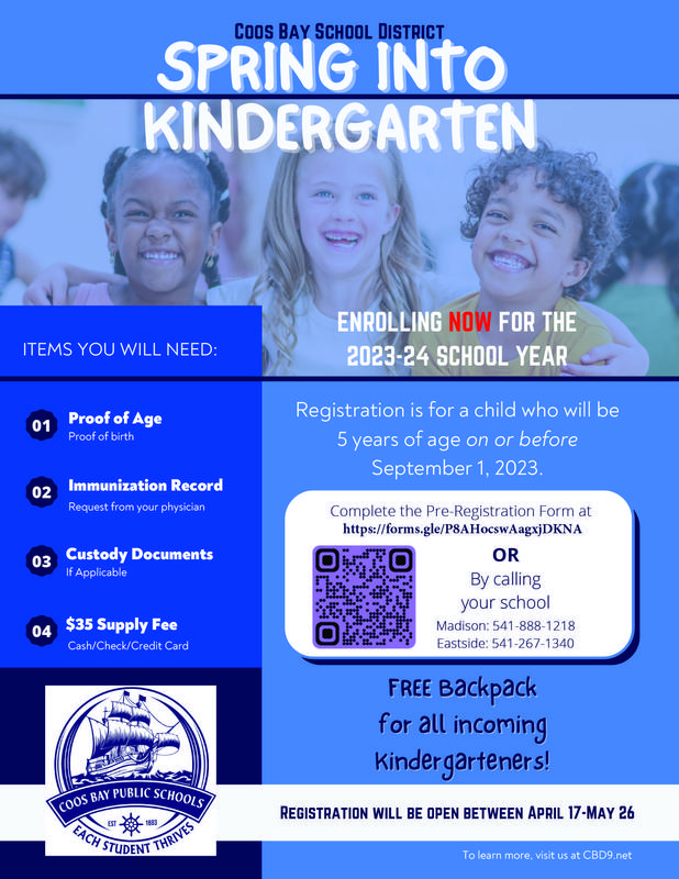 Kindergarten registration