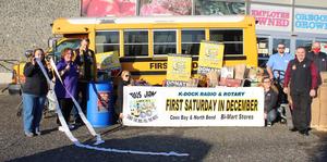 More than $3,400 worth of food was collected for Bus Jam