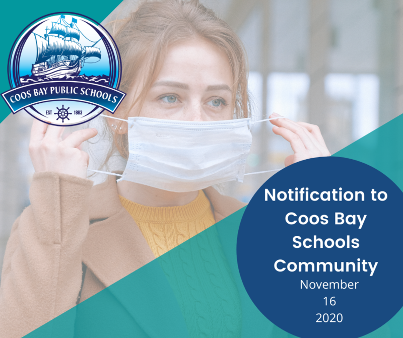 Pic - Notification to Coos Bay Schools Community