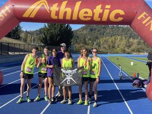 Marshfield boys cross country team