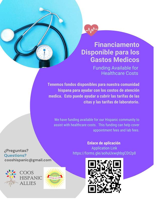 Funding available for medical costs