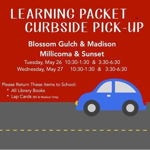 Packet pick up times and dates image