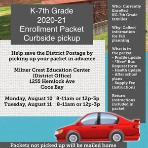 Enrollment Packet PIckup