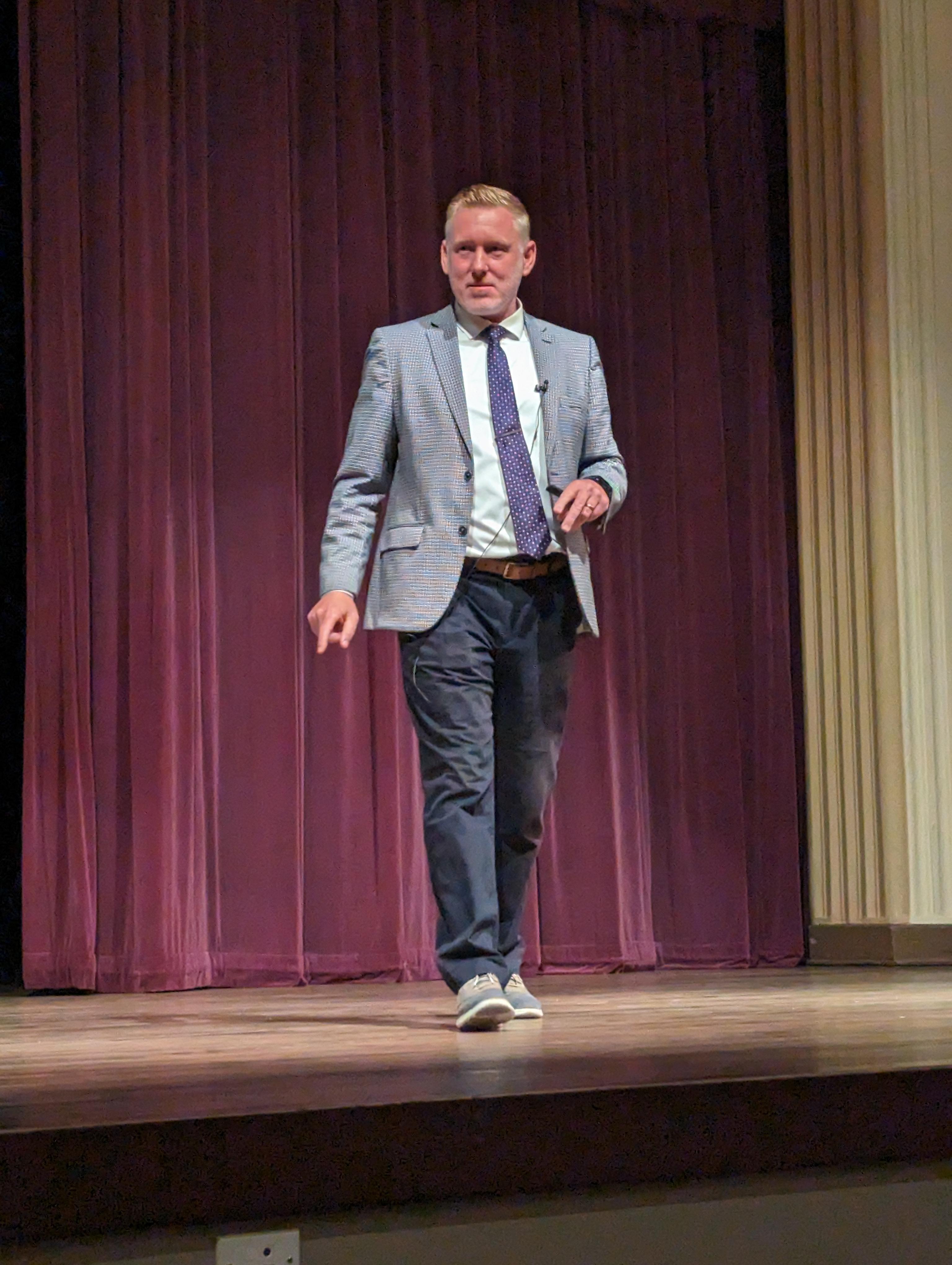 Superintendent Dr. Justin Ainsworth