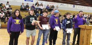 Marshfield wrestling team