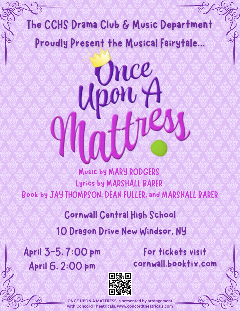 Once Upon a Mattress Flyer