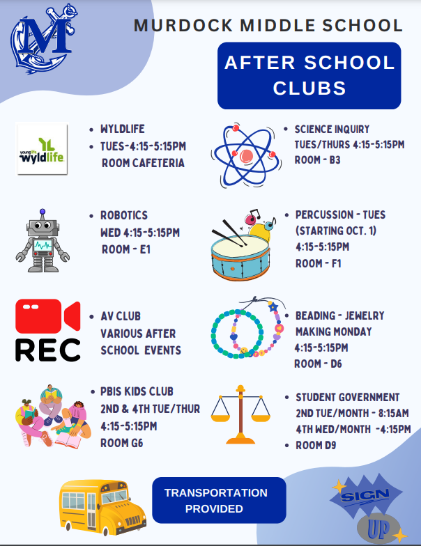 MMS Club List