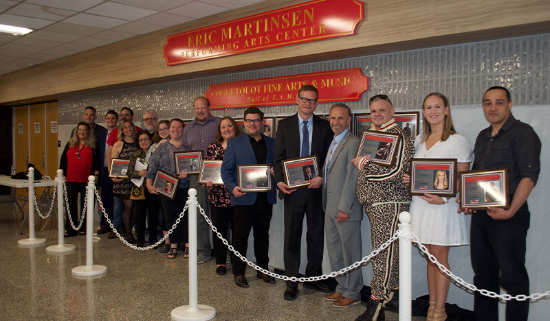 On May 11, the inaugural class was inducted into the Connetquot Art and Music Hall of F.A.M.E. 