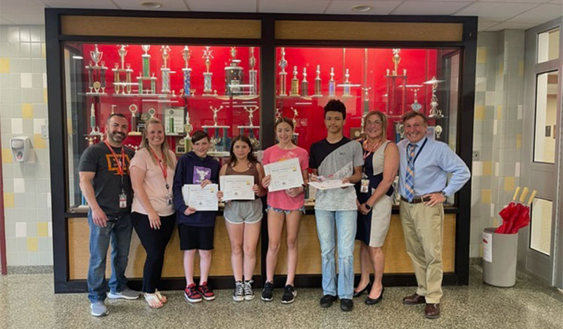 Ronkonkoma and Oakdale-Bohemia seventh and eighth graders competed in the 2024 Maze Coding Contest.