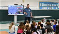 Fourth and fifth grade students at Edward J. Bosti Elementary School attended a special assembly on the Holocaust. thumbnail259627