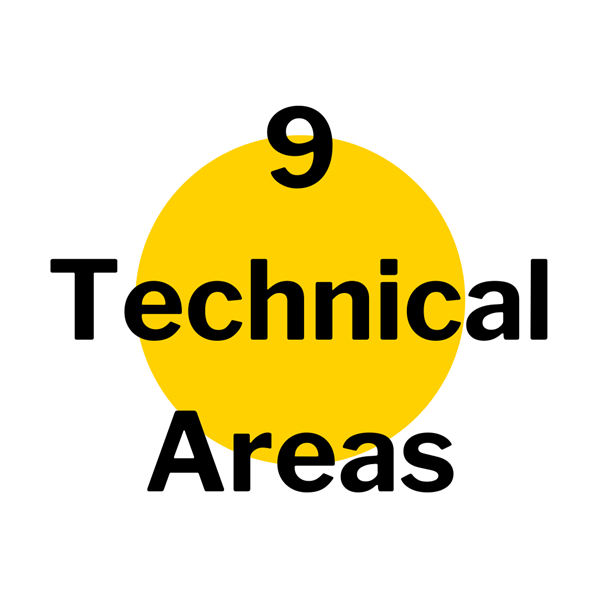 9 Technical Areas