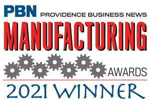 PBN Providence Business News Manufacturing Awards 2021 Winner