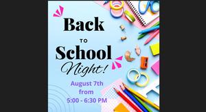 Back-to-School Night
