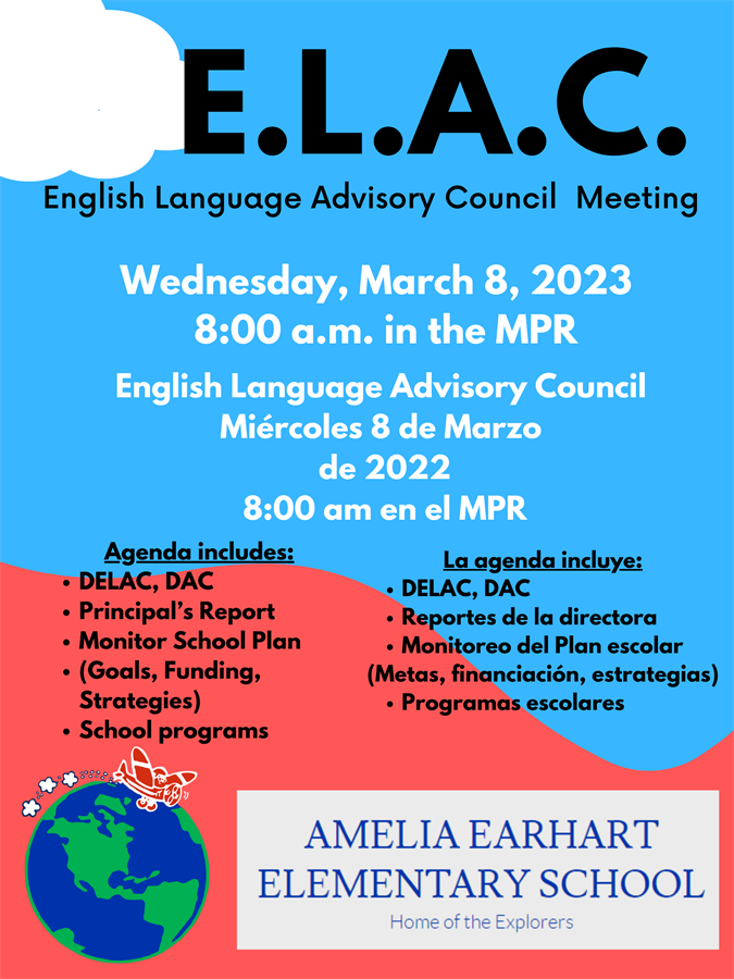 ELAC March Meeting