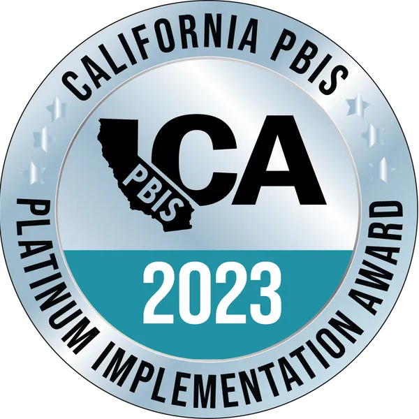 PBIS Platinum Award for 2023