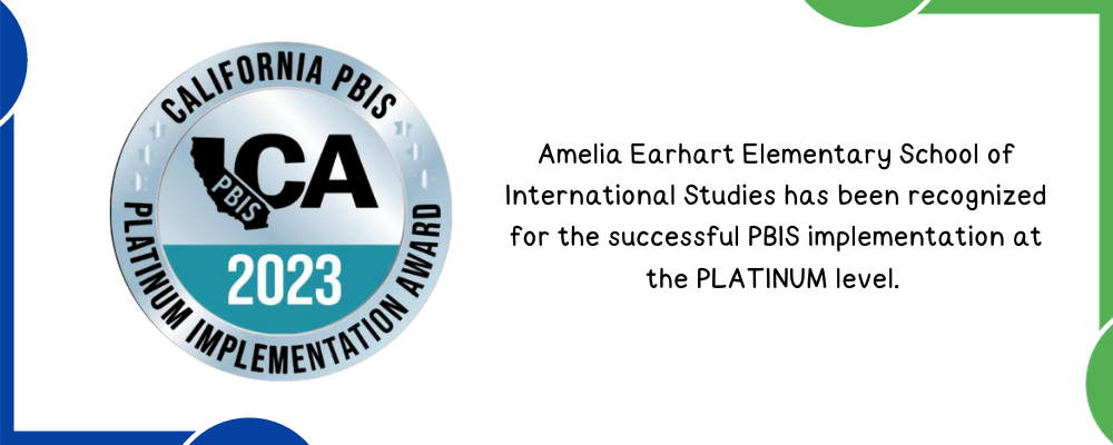 PBIS Platinum Award for 2023