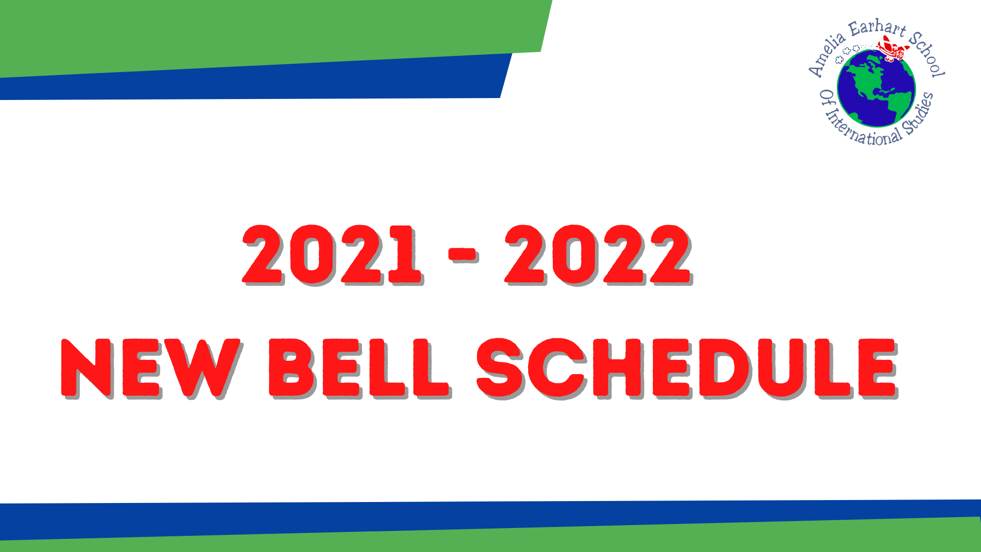 Bell Schedule Flyer picture