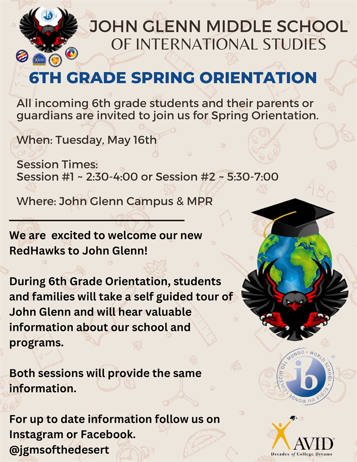 JGMS 6th Grade Orientation JGMS 6th Grade Orientation