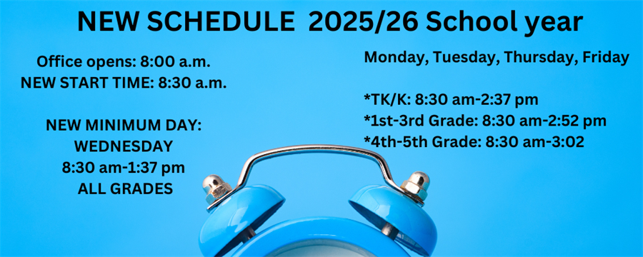 2025/26 Schedule Change