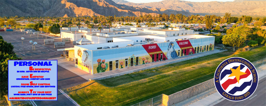 Gerald Ford Elementary 2025 California Distinguished School