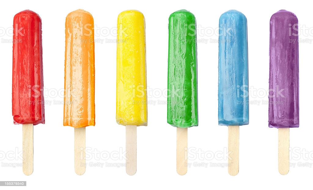 colorful popsicles