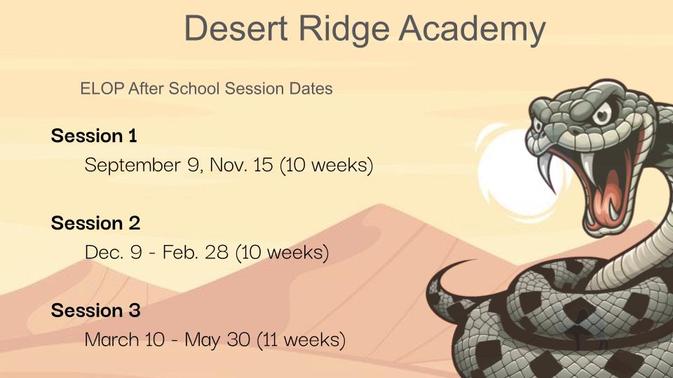 ELOP Schedule Session 2