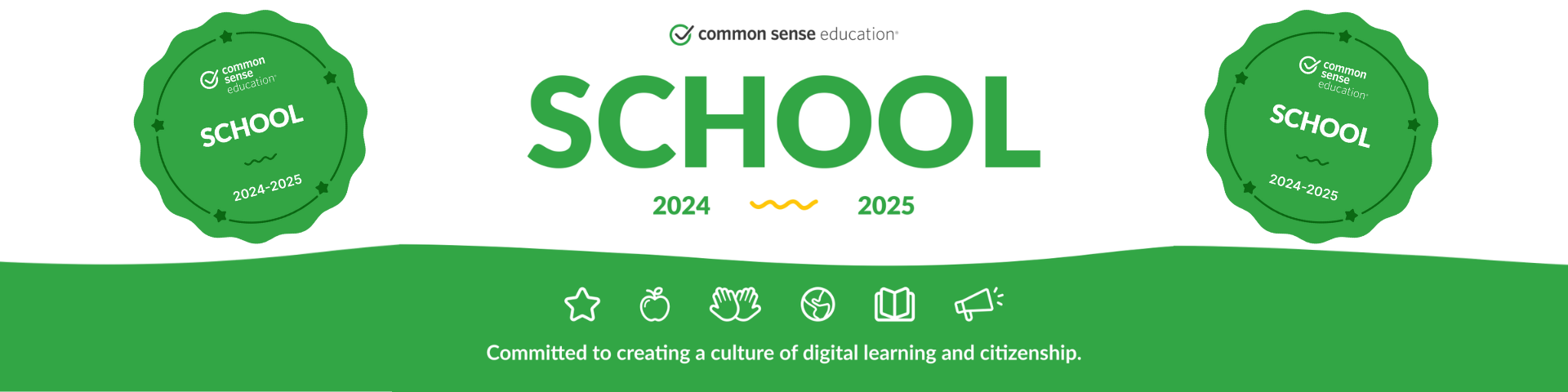 Common Sense Education School Badge