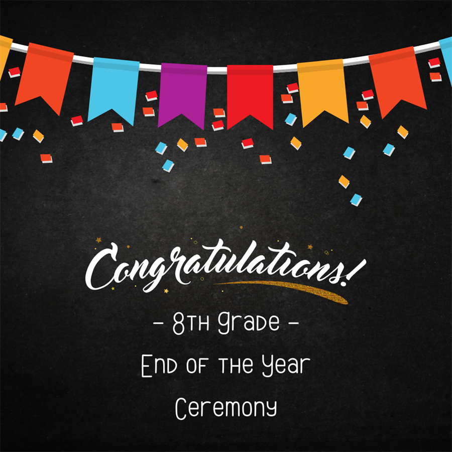 Check out the end of the year 8th grade activities! 