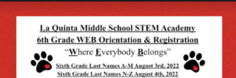 Orientation Information Orientation Information