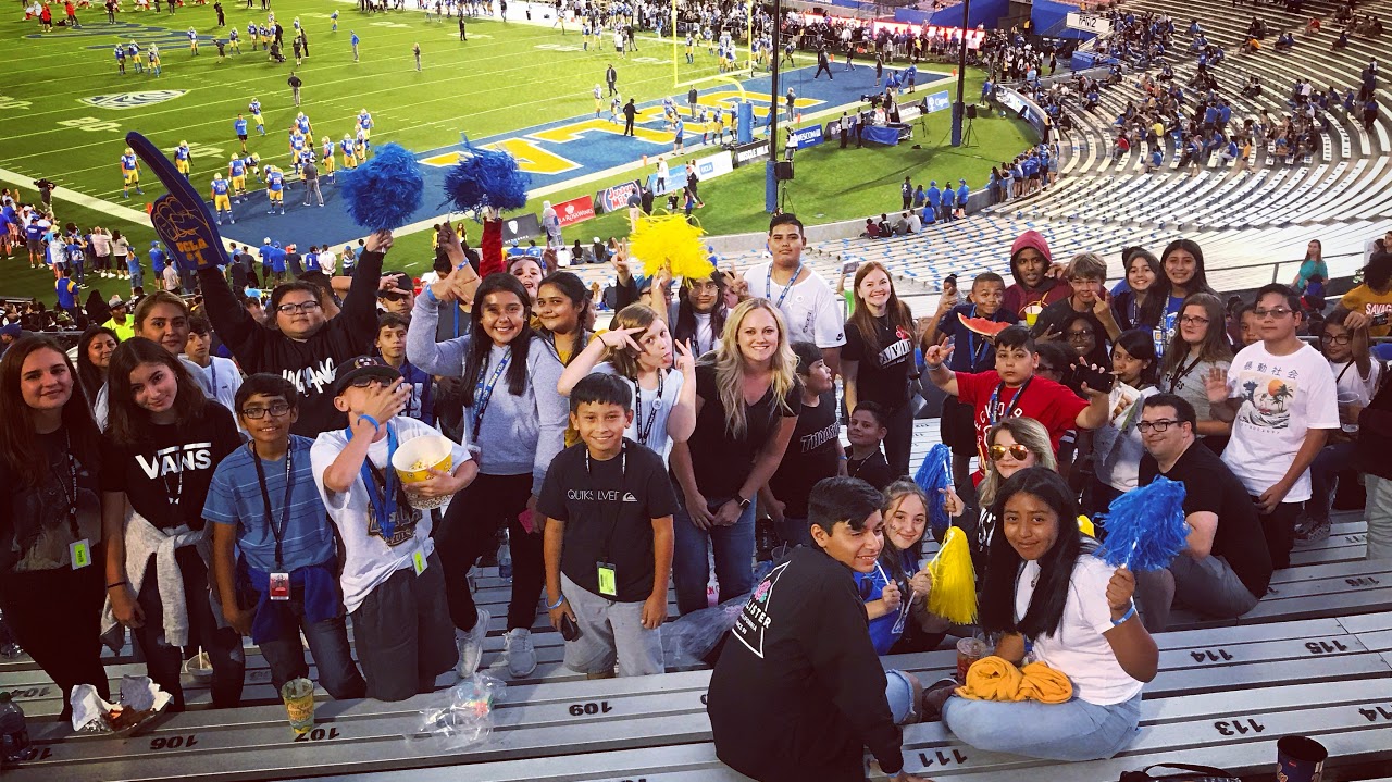 Students In Stadium Students In Stadium