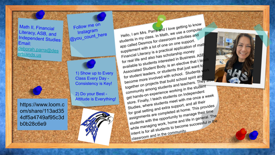 Mrs Parra course info