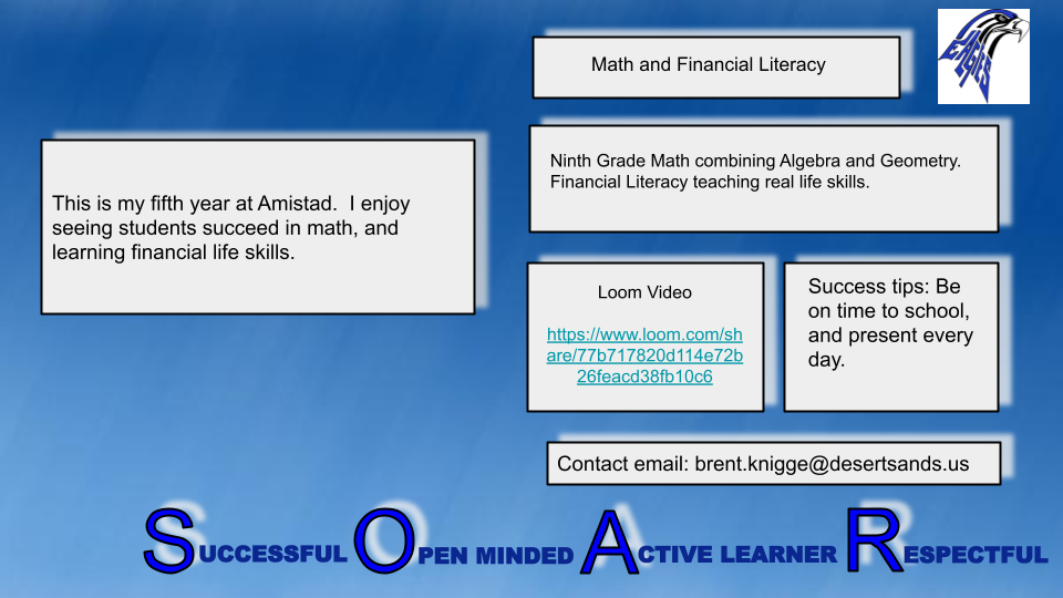 Mr Knigge course information