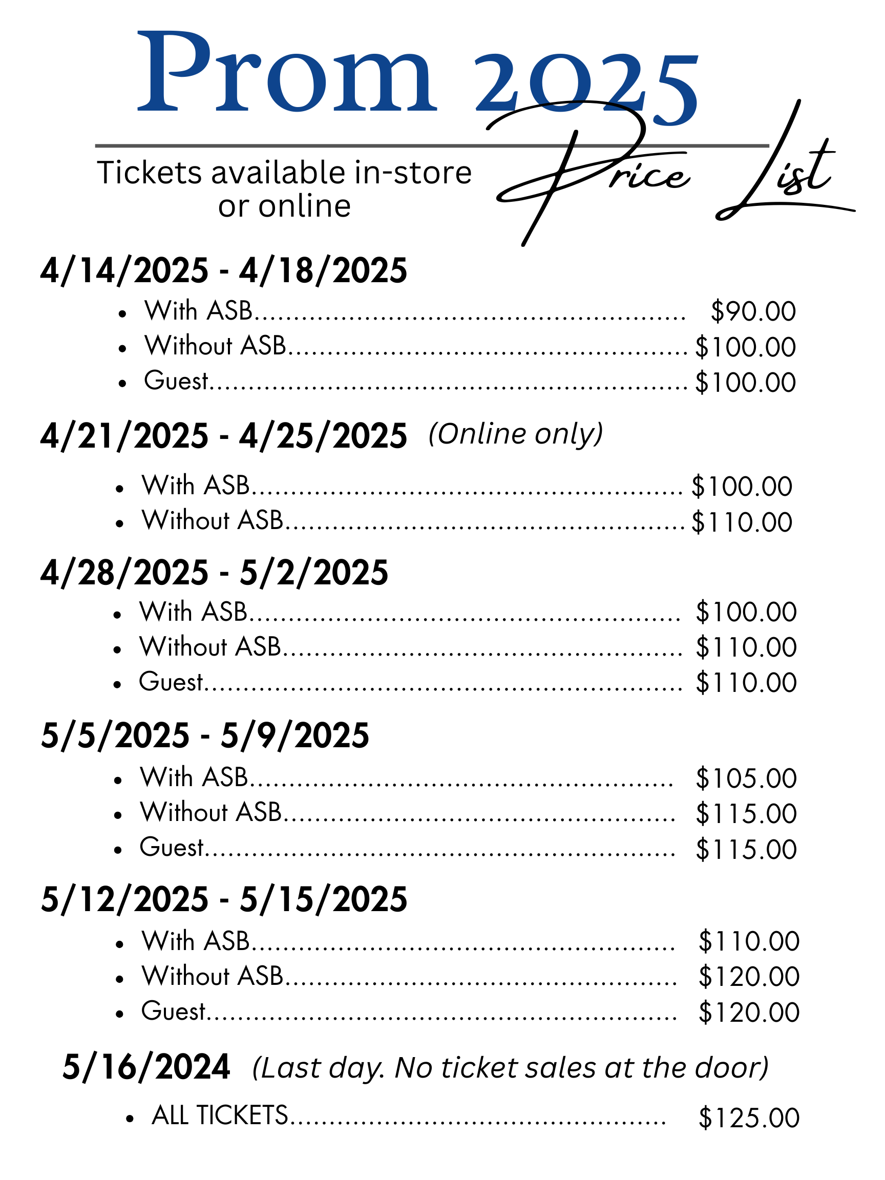 Prom 2025